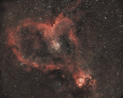 IC1805 Nébuleuse du Coeur